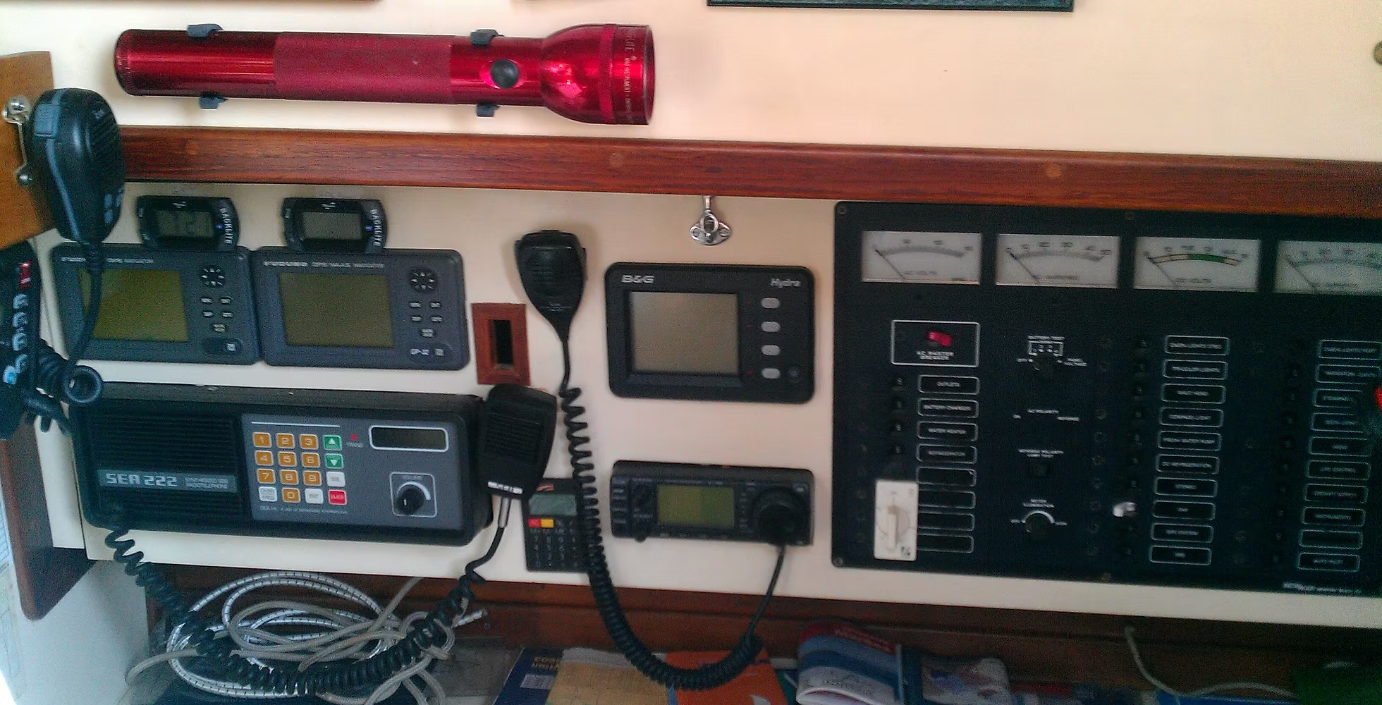 Navigation equipment shown in our projects
